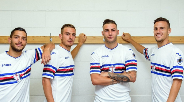 Seconda Maglia Sampdoria NICOLA MURRU Seconda Maglia Sampdoria NICOLA MURRU